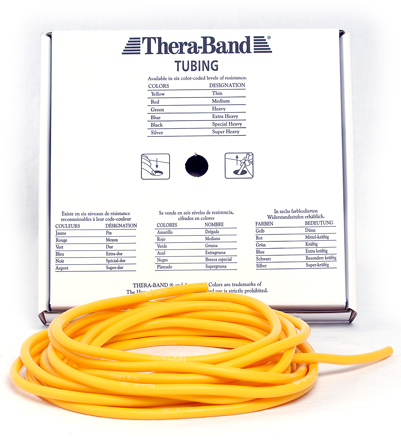 Picture of Thera-Band® Tubing 7,5 mtr., dünn, Farbe: Gelb