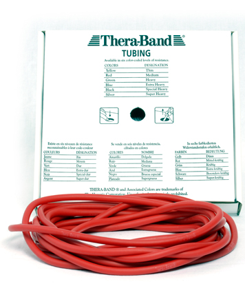Picture of Thera-Band® Tubing 7,5 mtr., mittel, Farbe: Rot