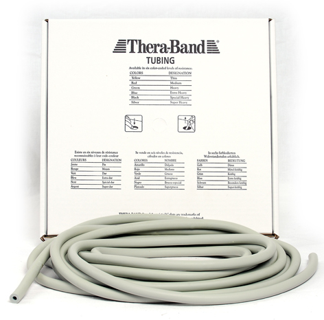 Picture of Thera-Band® Tubing 7,5 mtr., super stark, Farbe: Silber