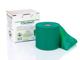 Zeige Details für Thera Band latexfreies Übungsband, grün / stark, 45,0 m Rolle Bild von Thera Band latexfreies Übungsband, grün / stark, 45,0 m Rolle