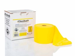 Zeige Details für Thera Band latexfreies Übungsband, dünn / (gelb), 22,85 m Rolle Bild von Thera Band latexfreies Übungsband, dünn / (gelb), 22,85 m Rolle