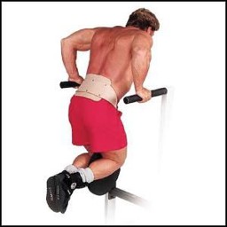 Zeige Details für Dip-Gürtel mit Kette, Leder Bild von Dip-Gürtel mit Kette, Leder