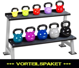 Zeige Details für Vinyl Kettlebell-Set - SPARPAKET  Bild von Vinyl Kettlebell-Set - SPARPAKET