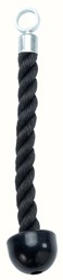 Zeige Details für JKF Trizeps-Seil - Einfach, schwarz, 36 cm Bild von JKF Trizeps-Seil - Einfach, schwarz, 36 cm