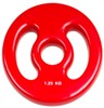 Bild von Pesos Aperto Vinyl Scheiben, Farbe: Rot mit 31 mm Bohrung