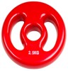 Bild von Pesos Aperto Vinyl Scheiben, Farbe: Rot mit 31 mm Bohrung