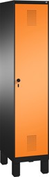 Zeige Details für Garderobenschrank einteilig, 1 Fach S3000 Evolo mit 400 mm Abteilbreite, mit Füßen Bild von Garderobenschrank einteilig, 1 Fach S3000 Evolo mit 400 mm Abteilbreite, mit Füßen