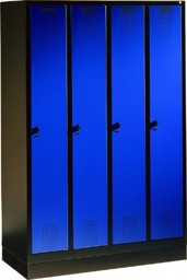 Zeige Details für Garderobenschränke S 3000 Evolo, 1 Abteil Bild von Garderobenschränke S 3000 Evolo, 1 Abteil