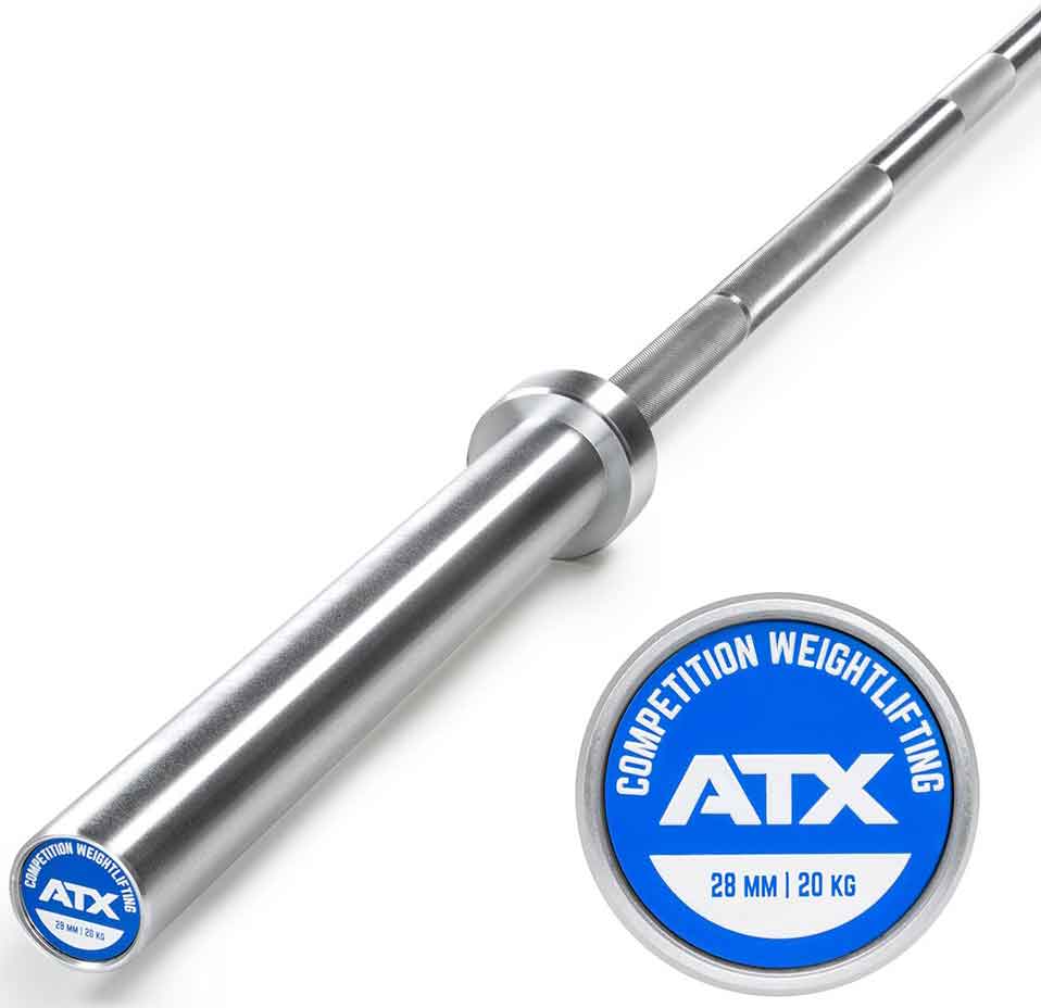 Bild von ATX Competition Weightlifting Bar / Gewichtheber Hantelstange