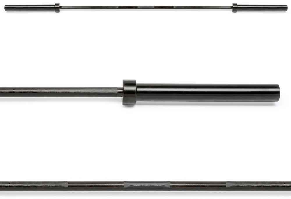 Langhantelstange 50mm schwarz bis 250kg olympische Hantelstange 220cm und 20kg 
