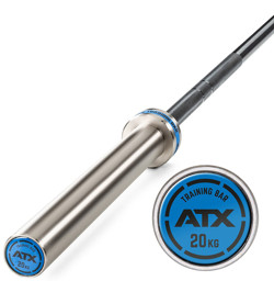 Bild von ATX® Training Bar 20 kg - Black Oxid / Chrome