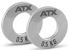 Bild von ATX Mini Fractional Steel Plates - Komplettset 2 x 0,25 + 2 x 0,5 + 2 x 1,0 kg