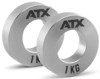 Bild von ATX® Mini Fractional Steel Plates - Komplettset 2 x 0,25 + 2 x 0,5 + 2 x 1,0 kg