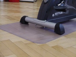 Bild von Floor Protect   2, Unterlagen f. Fitnessgeräte, klarsichtig, Maße: ca 1000 x 600 x 2 mm (LxBxH)