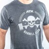 Bild von ATX Barbell Club T-Shirt grau / grey - Size M - XXL