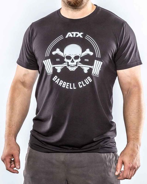 Bild von ATX Barbell Club T-Shirt schwarz / black - Size M - XXL