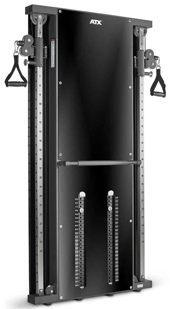 Bild von ATX Duale Wandzugstation mit 2 x 60 kg Steckgewichten