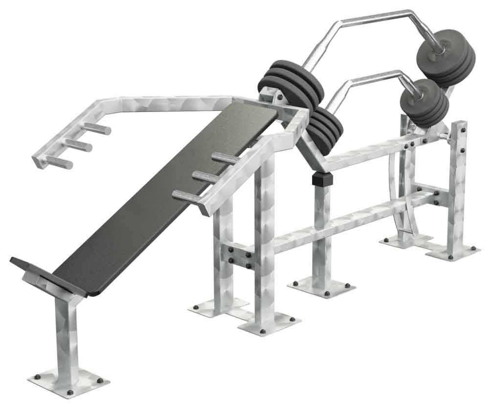 Bild von IVE INCLINE BENCH PRESS Outdoor Fitness Gerät