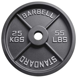 Bild von Standard Barbell Plate - Guss 1,25 bis 25 kg