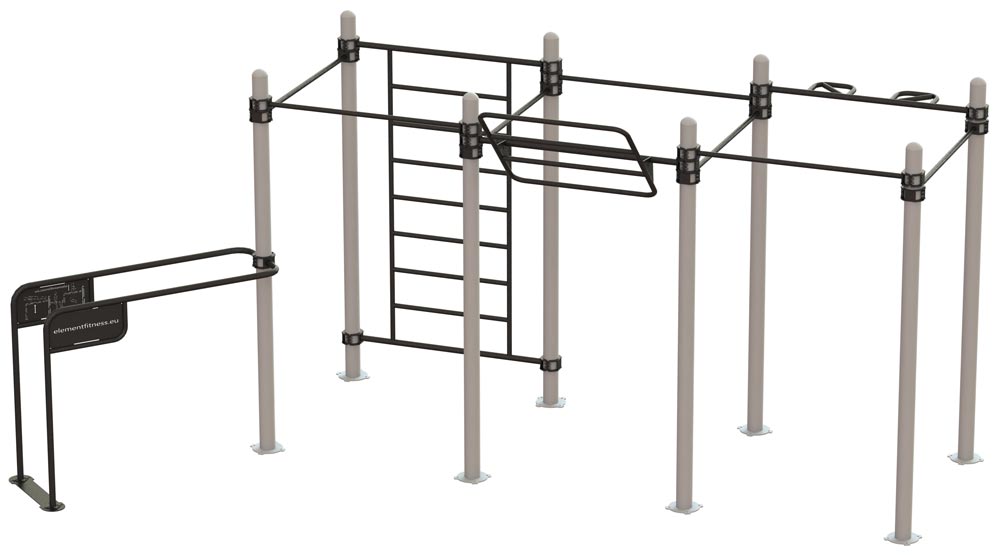 Bild von Calisthenics Outdoor Functional Training Station for up To 10 Users 30-03850-C0002