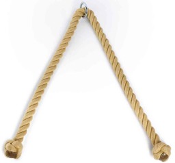 Zeige Details für Tau Natur Trizepsseil extra lang- 150 cm Bild von Tau Natur Trizepsseil extra lang- 150 cm