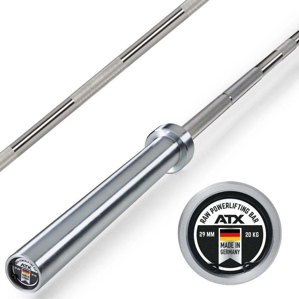 Bild von ATX - XTP Raw Powerlifting Bar – Typ 200 -  Made in Germany