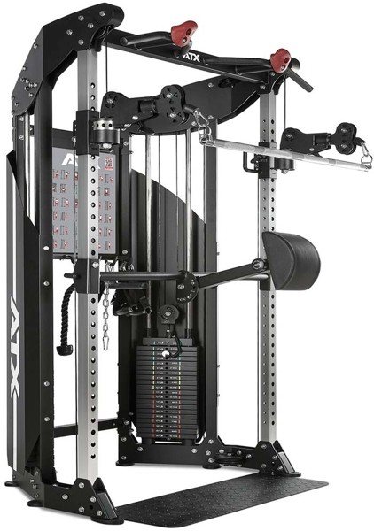 Bild von ATX Dual Pulley – Kabelzugstation mit 2 x 90 kg Steckgewichten und Zubehör