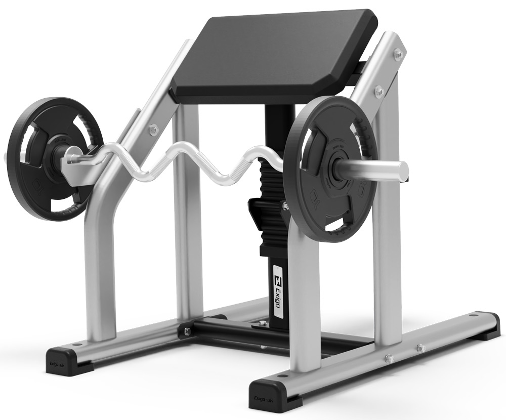 Bild von Exigo Seated Preacher Curl Bench Model 2018