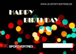 Zeige Details für Geschenkgutschein HAPPY BIRTHDAY Bild von Geschenkgutschein HAPPY BIRTHDAY