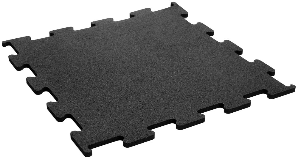Picture of Rubber Flooring Segura Interlocking 100 x 100 cm - D: 0,6 - 0,8 - 2,0 cm