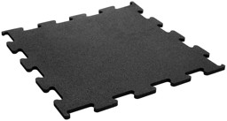 Bild von Rubber Flooring Segura Interlocking 100 x 100 cm - D: 1,0 -1,5 cm