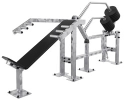 Zeige Details für IVE Incline Bench Press - Outdoor Kraftgeräte - Edelstahl  Bild von IVE Incline Bench Press - Outdoor Kraftgeräte - Edelstahl