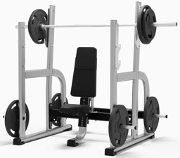 Zeige Details für Exigo Olympic Military Press Bench Bild von Exigo Olympic Military Press Bench