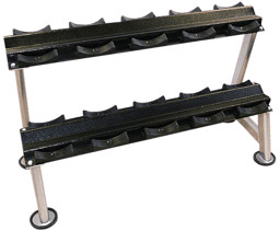 Zeige Details für R-21-3 Kurzhantelständer mit Gummi-Halbschalen - Power-Xtreme Bild von R-21-3 Kurzhantelständer mit Gummi-Halbschalen - Power-Xtreme