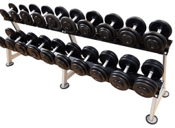 Zeige Details für Kompletthantelsätze CHD Gummi - 2 kg Steigung Bild von Kompletthantelsätze CHD Gummi - 2 kg Steigung