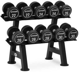 Zeige Details für ZIVA XP 5-PAIR DUMBBELL RACK WITH SADDLES - 2025 Bild von ZIVA XP 5-PAIR DUMBBELL RACK WITH SADDLES - 2025