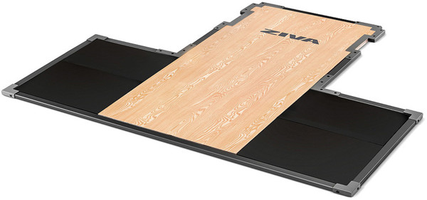 JK Sportvertrieb Profi Shop. ZIVA XP Small Foot Print Half Rack Wooden ...