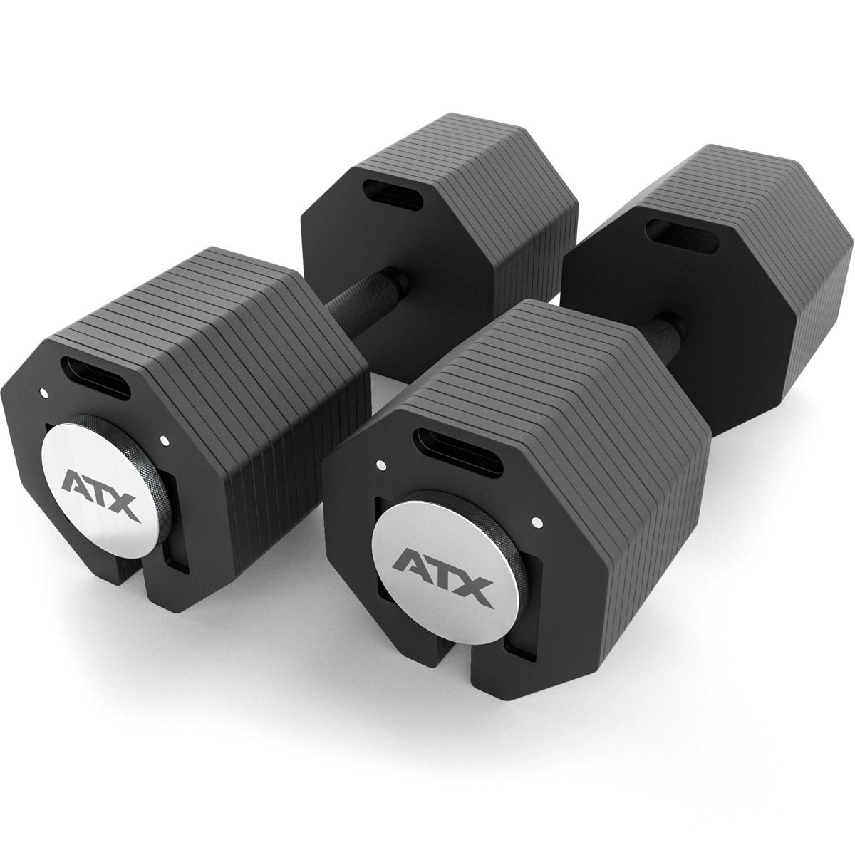 ATX Octa Dumbbells - Verstellbare Kurzhantel - 2 x 53 kg