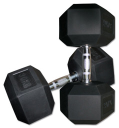 Zeige Details für Hex Kompakthanteln - Gummi Bild von Hex Kompakthanteln - Gummi