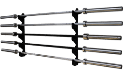 Zeige Details für Langhantelablage / Gun Rack - zur Wandbefestigung - für 5 Hantelstangen Bild von Langhantelablage / Gun Rack - zur Wandbefestigung - für 5 Hantelstangen